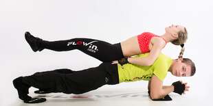 Flowin aktivuje v každom cviku niekoľko svalových skupín