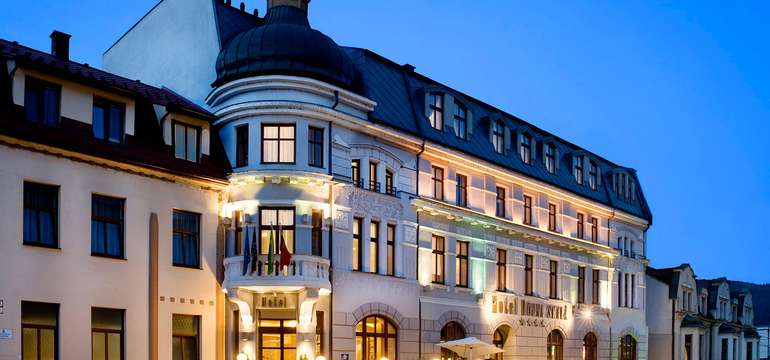 Boutique Hotel Dubná Skala**** v centre Žiliny