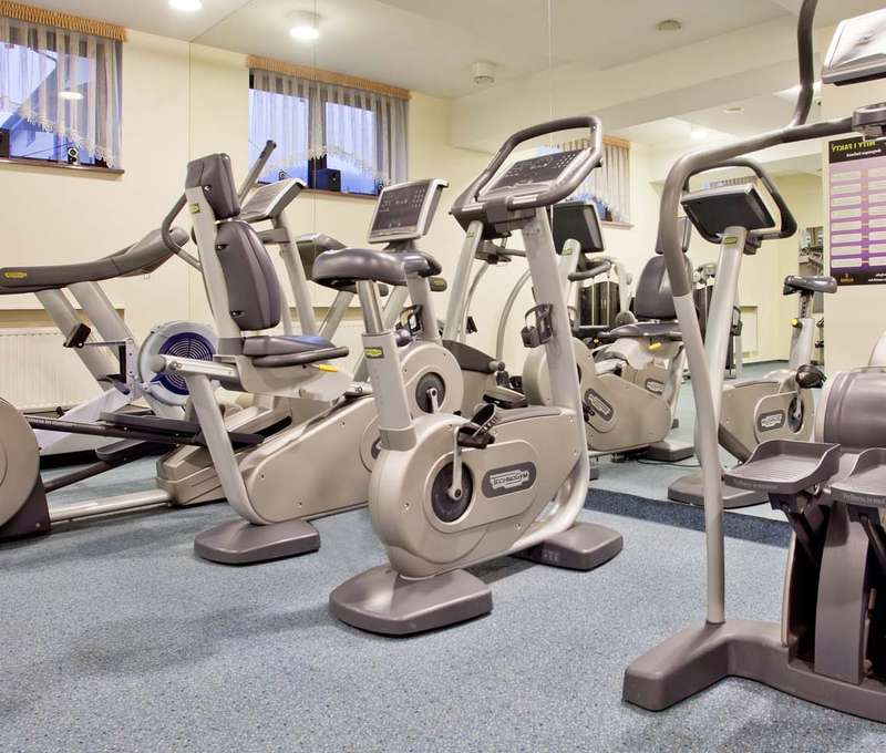 Fitness centrum v Hoteli Klimek****