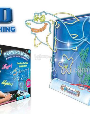 Magická interaktívna 3D LED tabuľa s okuliarmi