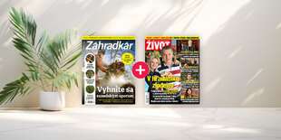 Ročné predplatné: Výhodný balík ŽIVOT + ZÁHRADKÁR