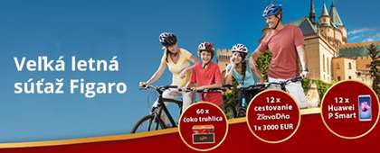 Navštívte tieto miesta a vyhrajte 3 000 eur