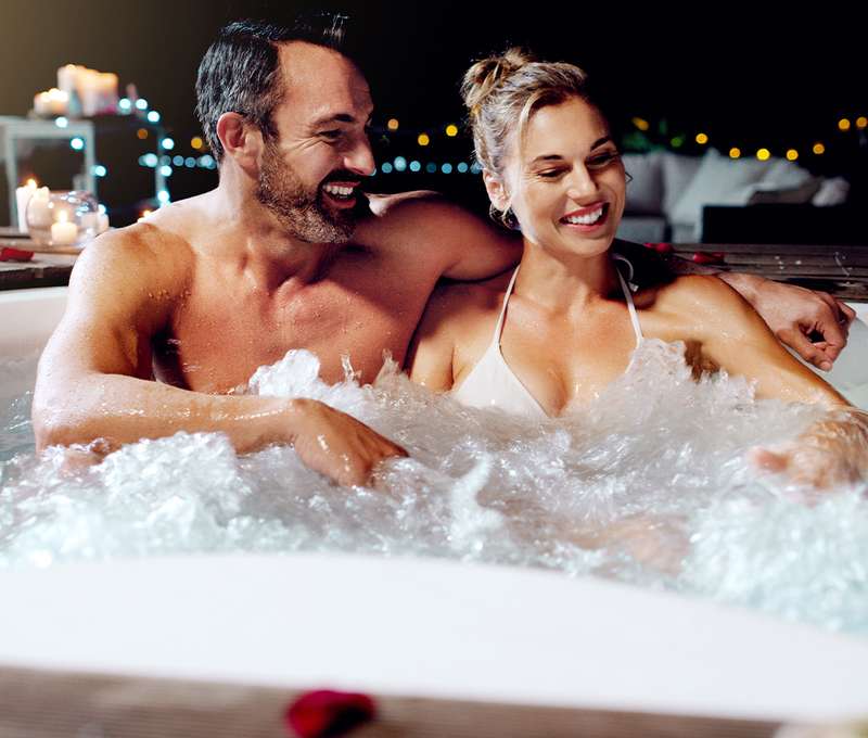 Privátny vstup do jacuzzi v Relax Worlds pre dvoch (ilustračné foto)