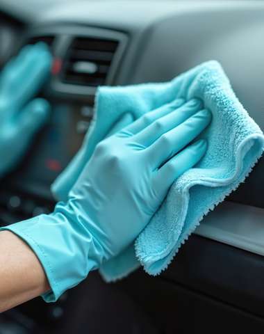 Bežné čistenie vozidla v autoservise na Mlynských nivách
