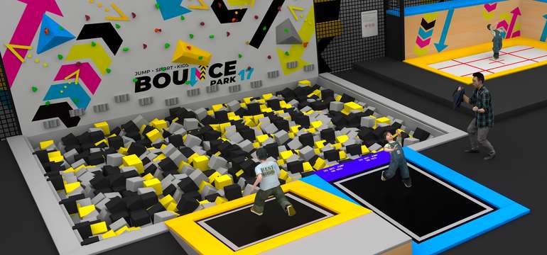 JUMP PARK - Foam Pith With Climb