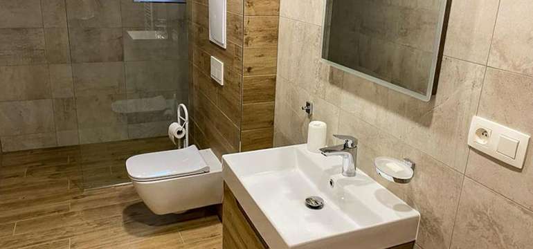 Apartmán v apartmánovom dome Kľak- kúpeľňa