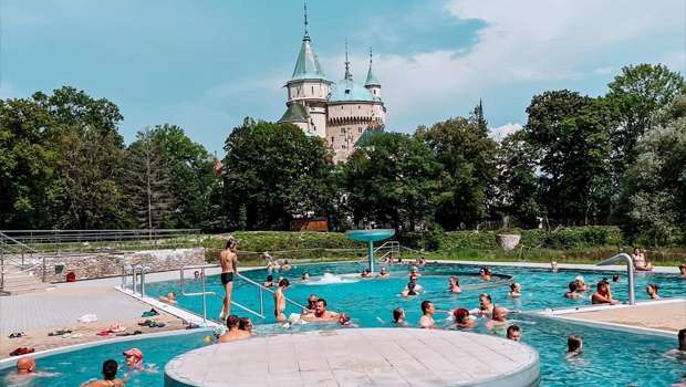 Koupaliste Čajka Bojnice 