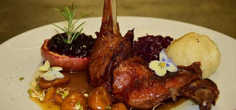 Gastronómia na zámku Fábiánics