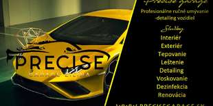 Precise Garage poskytuje profesionálne služby v oblasti detailného čistenia vozidiel