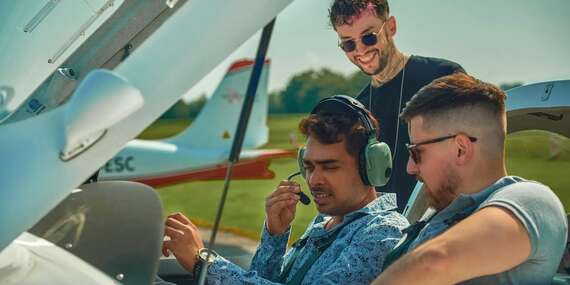 Zážitkový let s Cloud Adventures s možnosťou pilotovania pre 1 osobu/Letisko Trnava (Boleráz) alebo Letisko Dubová