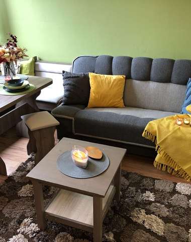 Apartmán č. 58 - obývacia miestnosť s TV