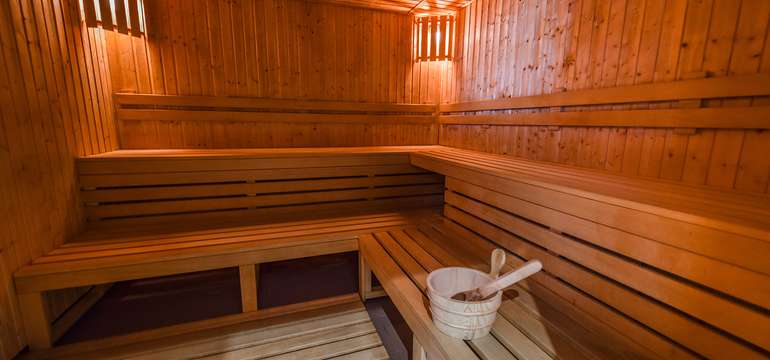 Fínska sauna, je výborné miesto v kaštieli Mojmírovce, kde sa môžete schovať a zohriať
