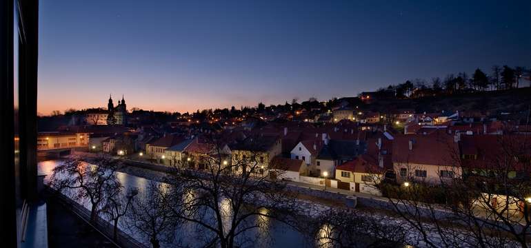 Přímo v historickém centru v dosahu památek najdete Hotel Třebíč