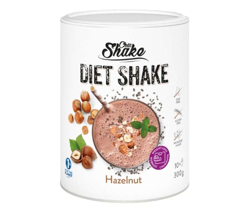 Dietné koktejly Diet Shake (10 jedál) - lieskový oriešok