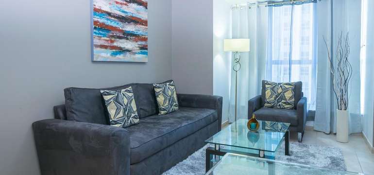 Ubytovanie v apartmáne v lukratívnej oblasti Dubai Marina