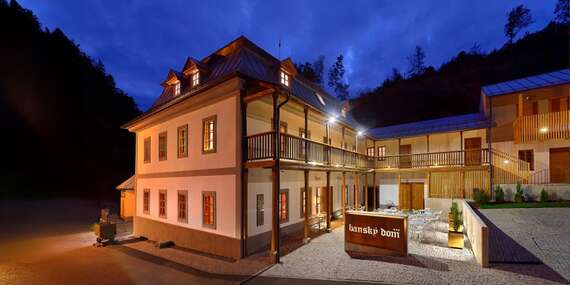 Wellness pobyt v prekrásnom prostredí Štiavnických vrchov v penzióne Banský dom***/Štiavnicke vrchy - Hodruša-Hámre