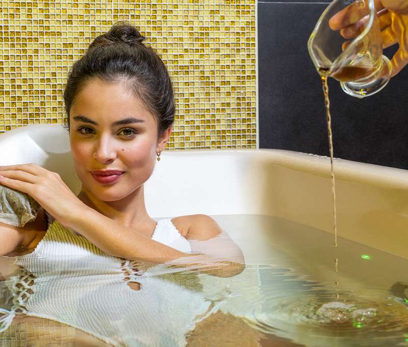 Aromaterapeutický kúpeľ