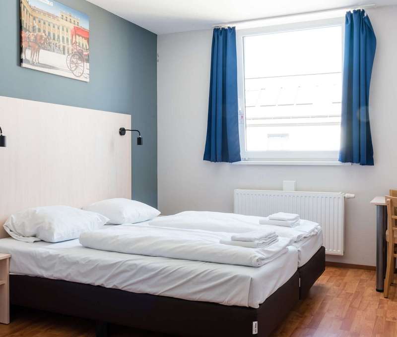 Hotel a&o Wien Hauptbahnhof ponúka moderne zariadené izby