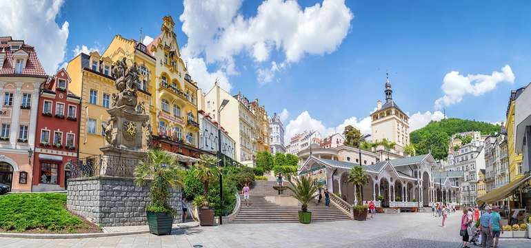 Karlovy Vary sú právom jedným z najobľúbenejších kúpeľných miest u nás