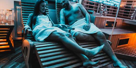 Súkromný 2-hodinový vstup do novotvoreného wellness TOPsaun Wellness&SPA/Poprad