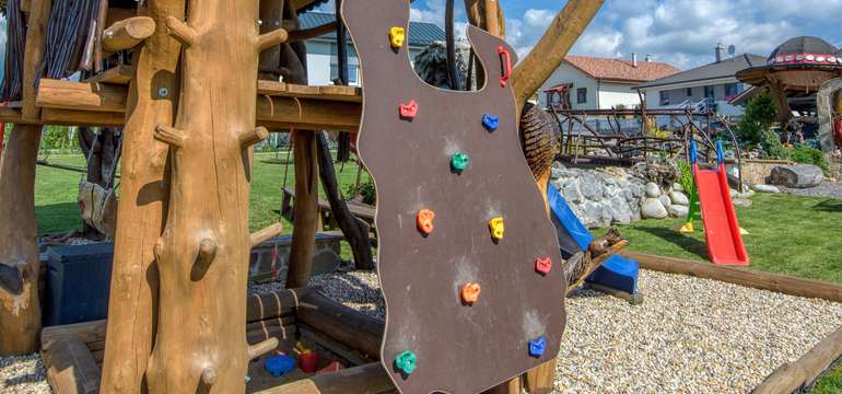Najmenších hostí určite poteší detské ihrisko