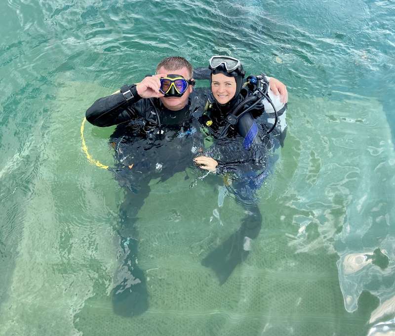 Ponor na skúšku v jazere - PADI Discover Scuba Diving