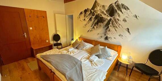 Pohádková Kúrie na Tálech v krásném horském prostředí se stravou a vstupem do vnitřního i venkovního wellness/Slovensko - Nízke Tatry - Brezno