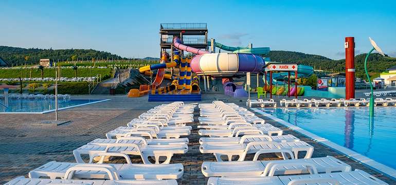 Aquapark Lipany ponúka plochu 2,5 ha plných zábavy