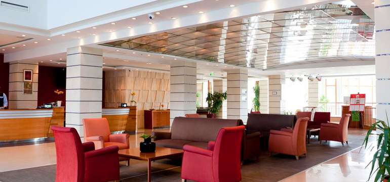 Interiér Greenfield Hotela Golf & Spa**** v maďarských kúpeľoch Bükfürdő