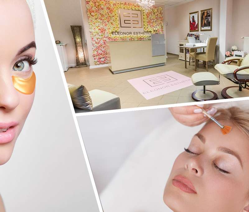 Chemický peeling so zlatou kolagénovou maskov v Eleonor Esthetic