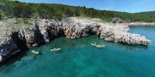 Dobrodružstvo na paddleboarde v slnečnom Chorvátsku