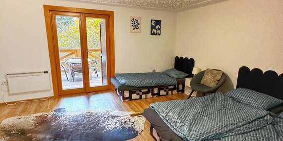 Pohodová chata Horalka v Krpáčove - príjemné rodinné ubytovanie v prírode až pre 10 hostí/Dolná Lehota