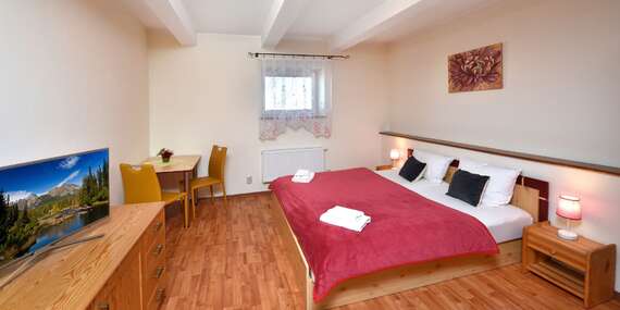 Penzión Víchrica vo Veľkej Lomnici s raňajkami a privátnym wellness so saunou a vírivkou/Vysoké Tatry - Veľká Lomnica