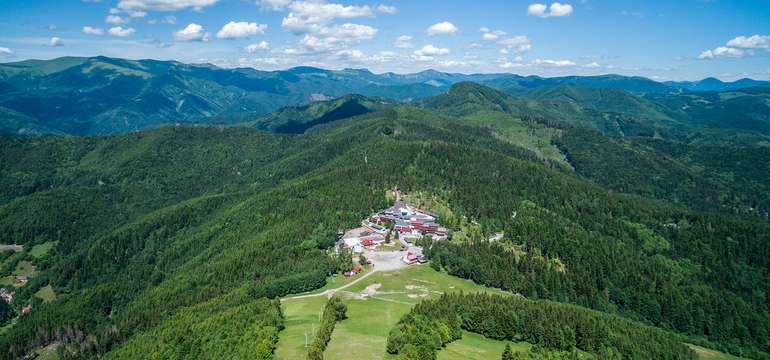 HOTEL ŠACHTIČKA, panoramaticý výhľad na celú krásu