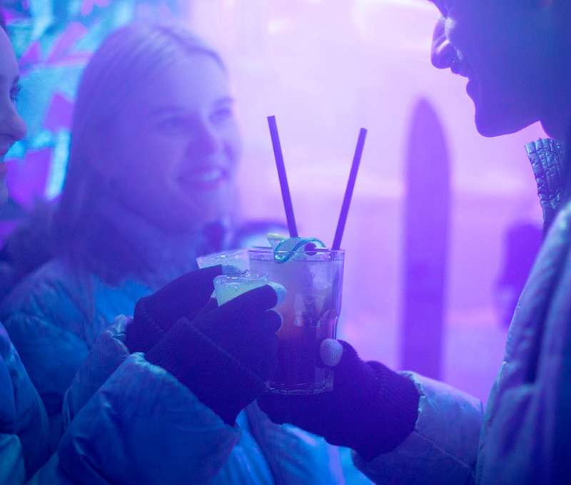 Vstup a drinky v ICE BAR v centre bratislavského Starého Mesta