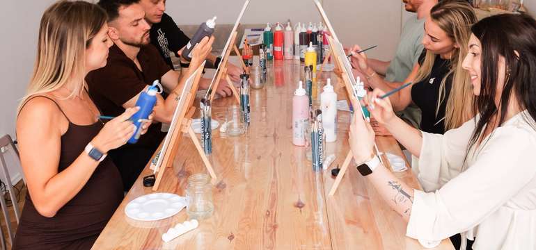 Zážitkový workshop maľovania v Ateliéri LENSY - Košice