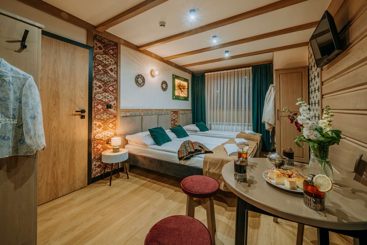 Willa u Gałów v horskej obci Poronin v poľských Tatrách - viaceré termálne kúpaliská v okolí