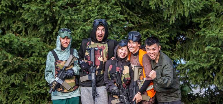 PAINTBALL, AIRSOFT, ARCHERY alebo NERF v Rajeckej Lesnej