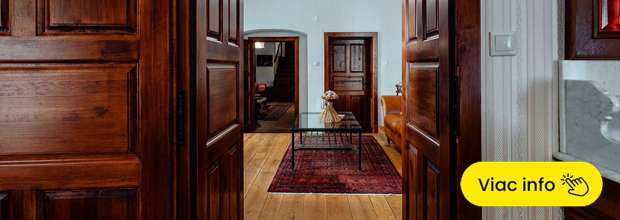 Šarmantný butikový hotel Barcadam v srdci Banskej Štiavnice s vlastnou vínnou pivnicou