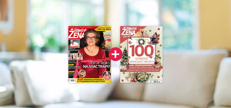 Ročné predplatné Báječná žena + Báječná žena Špeciál
