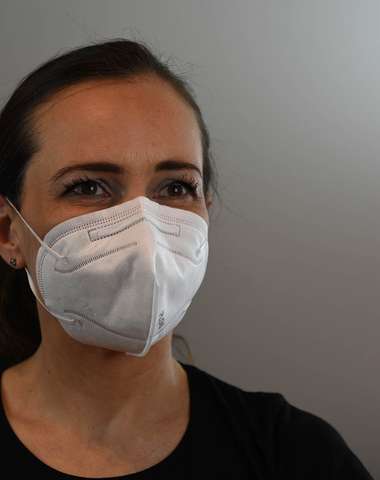 Ochranný respirátor FFP2 bez výdychového ventilu