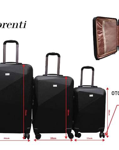 Lorenti - 3 dielny set cestovných kufrov