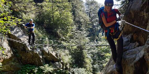 Prvá slovenská via ferrata v Malej Fatre s horským sprievodcom/Slovensko