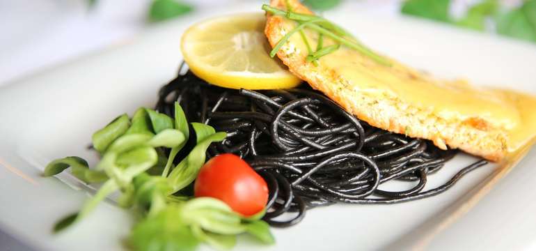 Vyhlásená gastronómia v penzióne Modrá ryba