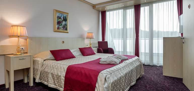 Hotel ponúka aj suity, rodinné apartmány a izby vyššieho štandardu