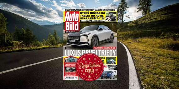 EXTRA CENY: Ročné predplatné mesačníka AUTO BILD SLOVENSKO/Slovensko