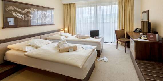 Wellness Hotel Diplomat**** v Rajeckých Tepliciach s polpenziou a neobmedzeným vstupom do Wellness & Relax centra/Rajecké Teplice