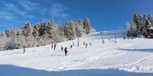 Lyžiarske stredisko hneď pri penzióne