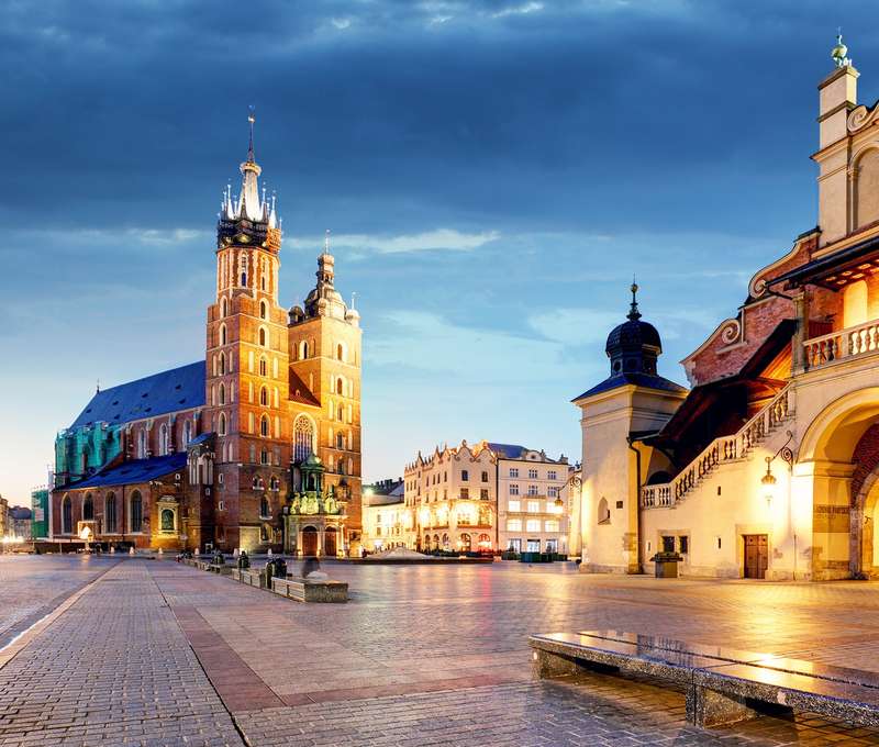Historické centrum Krakova je za 10 min. ľahko dostupné s MHD