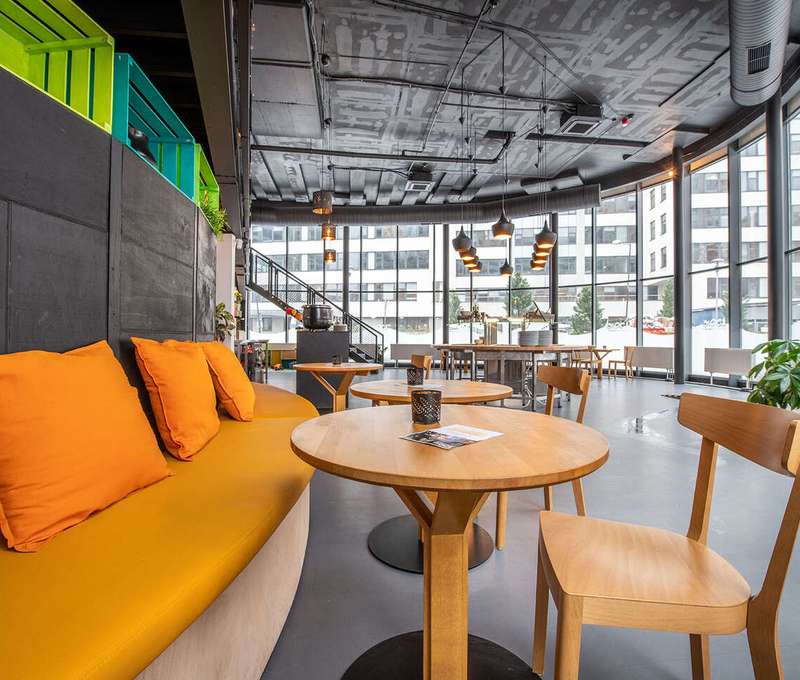Interiér Loove restaurant
